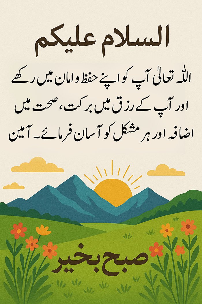 good morning dua in urdu free HD image