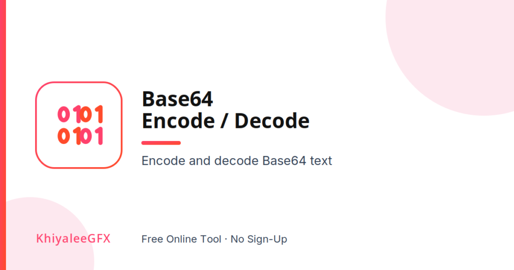 base64 encode decode – convert text to base64 online