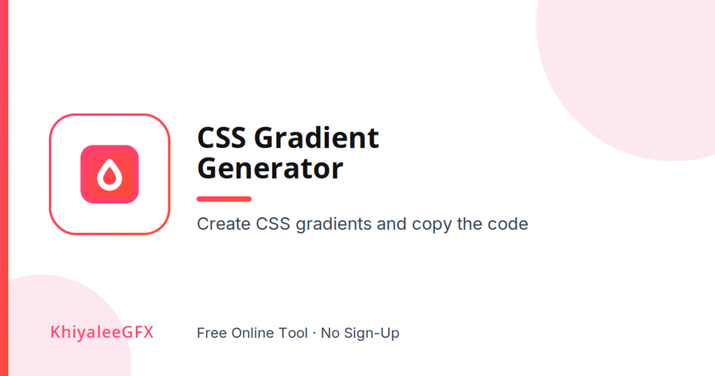 css gradient generator – build css gradients online