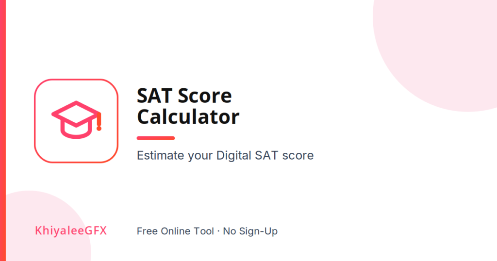 sat score calculator – estimate your sat score online
