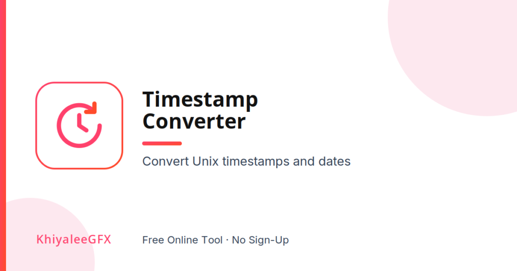 timestamp converter – convert unix time to date online